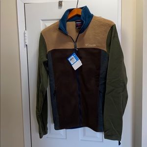 NWT Columbia Buckeye Fleece Jacket Sz S